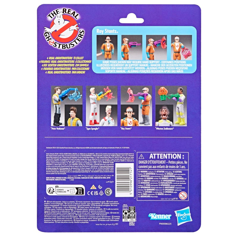 Ghostbusters Kenner Classics The Real Ray Stantz & Jail Jaw Ghost Toys, Retro Action Figure, Toys for Kids, Ages 4+ - Image 2